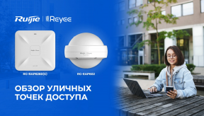 Обзор уличных точек доступа Ruijie RG-EAP602 и RG-RAP6260(G)