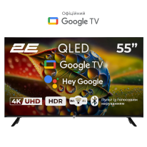 2E 55A77Q - Смарт-телевізор 55″ Google TV