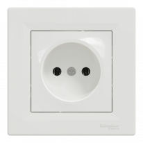 Schneider Electric ASFORA EPH3000121 Розетка одинарна без заземлення