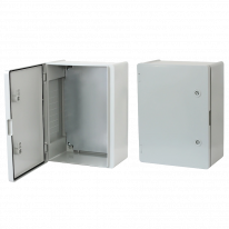 ERKA 025 Щит з монтажною панеллю, опалові дверцята, IP 65