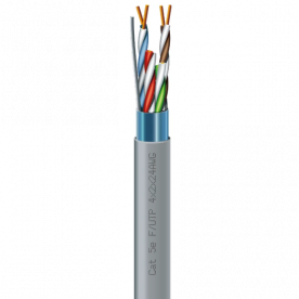 Cat. 5e F/UTP 4х2х24 AWG (7091000) бухта 305м. Кабель вита пара ЗЗКМ (FTP мідь внут)