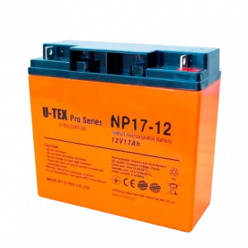 Акумулятор U-tex PRO 12В / 17 Ah