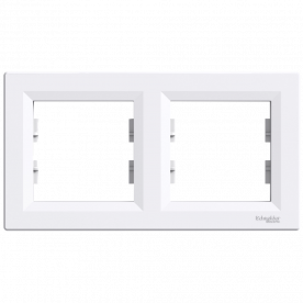 Schneider Electric ASFORA EPH5800221 Рамка 2-місна горизонтальна біла