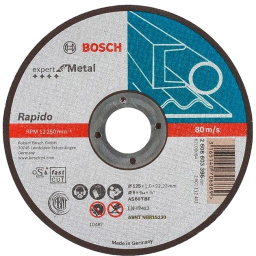 Bosch 125 х 1 мм (2608603396) - Круг відрізний