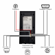 Вызывная интерком-панель AKUVOX E12W