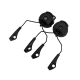 Адаптер ACM Headset Helmet Rail для стрілкових навушників Howard Impact Sport