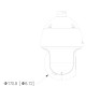 Dahua Technology DH-SD6CE245GB-HNR - 2Мп сетевая Starlight PTZ-камера