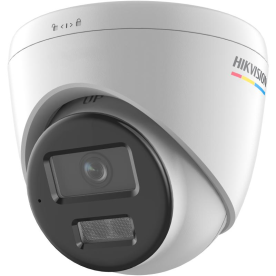 Hikvision DS-2CD1347G2H-LIU (4 мм) - 4 Мп купольна ColorVu камера з подвійним підсвічуванням