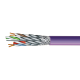 Кабель ЗЗКМ (FTP мідь безгалоговий LSZH) Category 7e S/FTP LSZH 4х2х23 AWG (70910151) бухта 500м