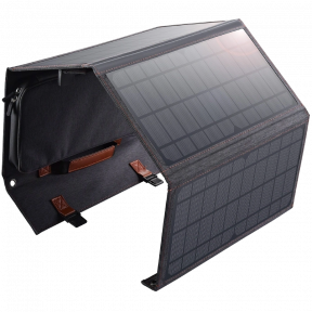 Портативна сонячна панель 2E, 36 Вт зарядний пристрій, USB-С 20W, USB-A 18W