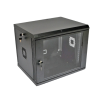 Шкаф 19" , 600х500х507 мм (Ш*Г*В), акриловое стекло, черный 9U