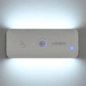 VIDEX VL-NL053W-S - Світильник акумуляторний з датчиком руху
