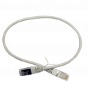 Патч-корд U/FTP L&W ELECTRONICAL 0.5 м, кат. 6А, 30AWG Slim, LW
