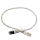 Патч-корд U/FTP L&W ELECTRONICAL 0.5 м, кат. 6А, 30AWG Slim, LW