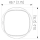 Dahua Technology DH-HAC-HFW1200CLP-IL-A (2.8 мм) - 2Мп HDCVI-камера з подвійним підсвічуванням