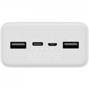Повербанк Xiaomi Mi Power Bank 3 30000 mAh 24W Fast Charge PB3018ZM White (VXN4307CN)