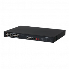 Некерований PoE комутатор Dahua Technology DH-PFS3218-16ET-135