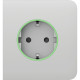 Лицевая панель Ajax Side Cover for Outlet Smart Jeweller White