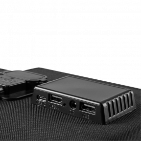 Сонячна панель, регулятор напруги, USB-C та 2xU Neo Tools 120Вт
