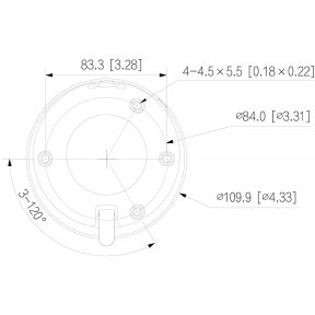 Dahua Technology DH-IPC-HDW2449T-S-IL-BE (2.8 мм) - 4 МП WizSense з подвійним підсвічуванням та мікрофоном (чорна)