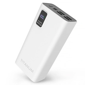 TITANUM 728S 30000mAh 22.5W White - Повербанк