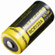 Nitecore NL166 3.7V (650mAh) - Аккумулятор литиевый 16340 (RCR123A)