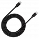 Кабель USB Type-C Canyon C-12 USB-C to USB-C Fast Charging & AV Data Transfer 100W 2m Black (CNS-USBC12B)