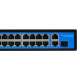 Ewind EW-S1919CF-AP - 19-портовый PoE +2*GE+1*GF коммутатор