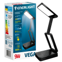 ENERLIGHT VEGA 9Вт 3000-6000K black - Світильник настільний світлодіодний з акумулятором