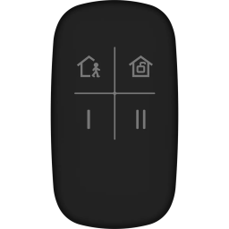 Hikvision DS-PKF1-WE/Europe BLACK - Бездротовий брелок
