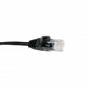Патч-корд E-server UTP, 0.5 м, кат. 5e чорний