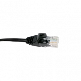 Патч-корд E-server UTP, 0.5 м, кат. 5e чорний