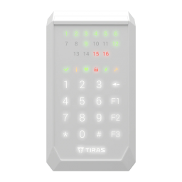 Клавіатура Tiras K-PAD16 (white)