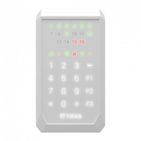Клавіатура Tiras K-PAD16 (white)