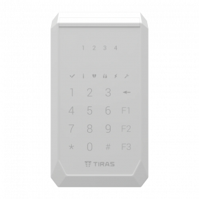 Клавіатура Tiras K-PAD4 (white)