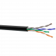 Dahua Technology 4 × IP Black 2MP Outdoor - Комплект IP відеоспостерження на 2 Мп