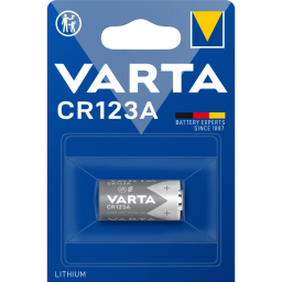 Батарейка Varta 16340 (CR-123A) bat(3B) Lithium 1шт PHOTO (06205301401)