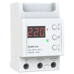 ZUBR D40 - Реле напруги