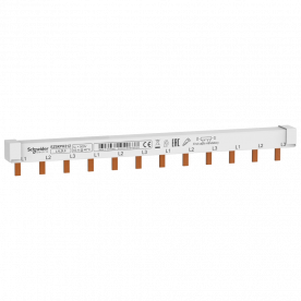 Schneider Electric EZ9XPH312 EASY9 63A 3P Гребінчаста шина на 12 модулів