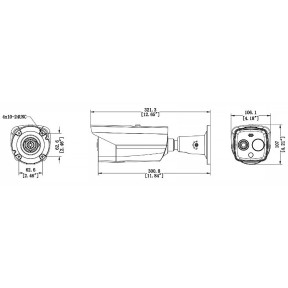 Hikvision DS-2TD2628-10/QA - Тепловізійна та оптична двоспектральна мережева камера