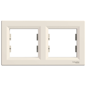 Schneider Electric Asfora EPH5800223 - Рамка двомісна горизонтальна