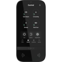 Ajax KeyPad TouchScreen Black - Бездротова клавіатура з сенсорним екраном і безконтактною авторизацією