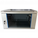 Шафа коммутаційна настінна розбірна 15U Hypernet WMNC66-15U-FLAT-AC