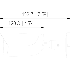 Dahua Technology IPC-HFW3841E-S-S2 (2.8 мм) - 8 Мп IP камера Bullet WizSense