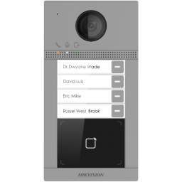 2 Мп IP виклична панель з Wi-Fi Hikvision DS-KV8413-WME1(B)/Flush