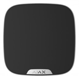 Уличная сирена с креплением для брендированной лицевой панели Ajax StreetSiren DoubleDeck Черная