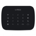 U-Prox Keypad G4 Чорна - Багатогрупна клавіатура з сенсорною поверхнею