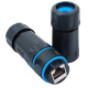 Водонепроникний з'єднувач IP68 кат. 6 RJ45-RJ45 STP