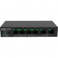 Ruijie Reyee RG-ES106D-P V2 - 6-портовый неуправляемый коммутатор 10/100 Мбит/с