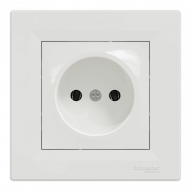 Schneider Electric ASFORA EPH3000121 Розетка одинарна без заземлення